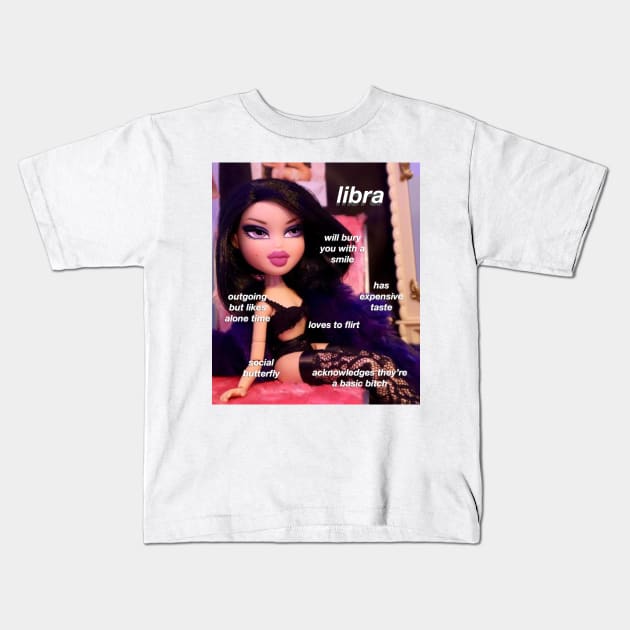 Libra bratz Kids T-Shirt by ematzzz